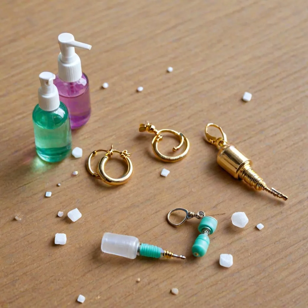 Jak zdezynfekować kolczyki?