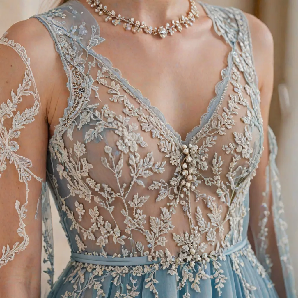 Jakie dodatki do niebieskiej sukienki na wesle?