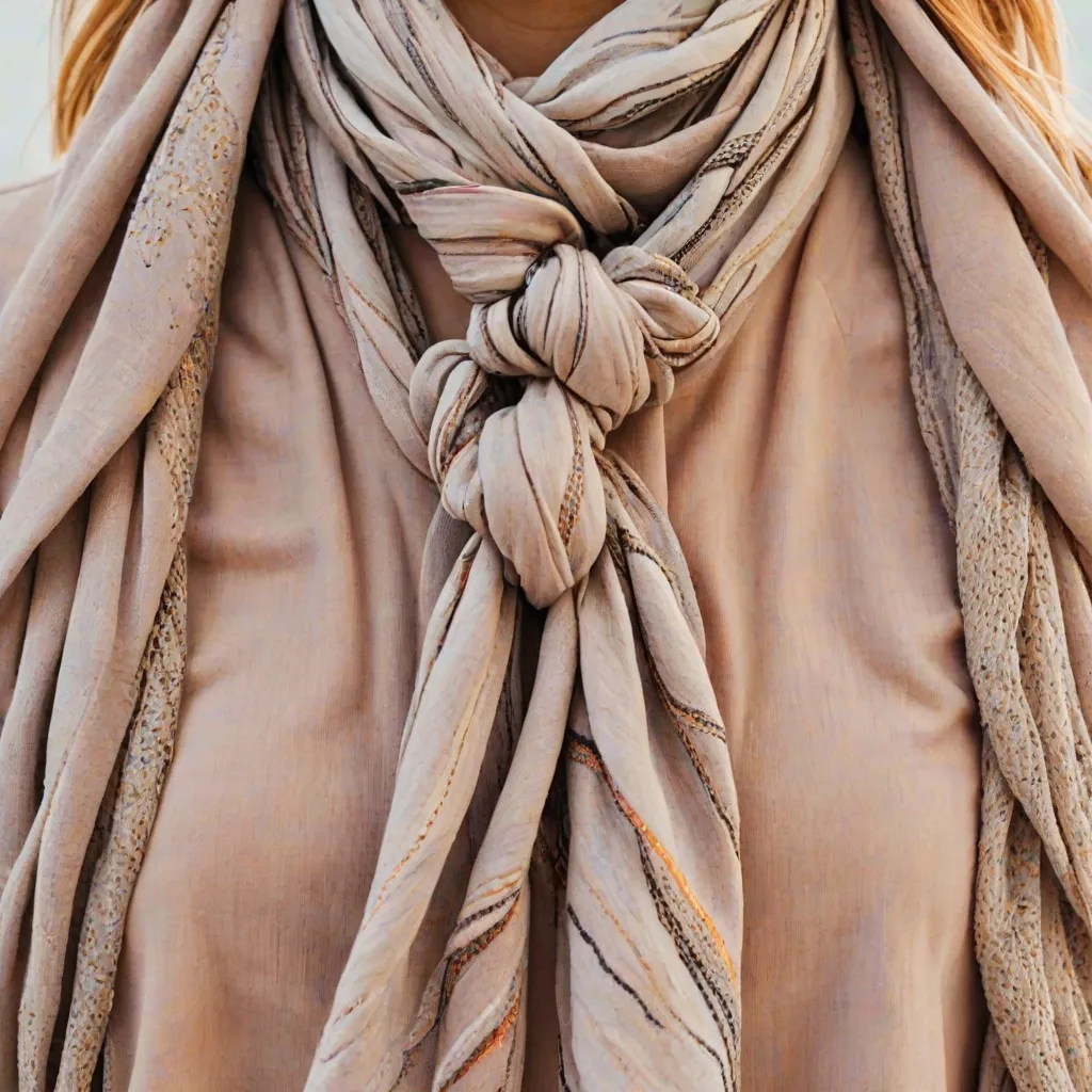 Jak wiązać szalik damski?