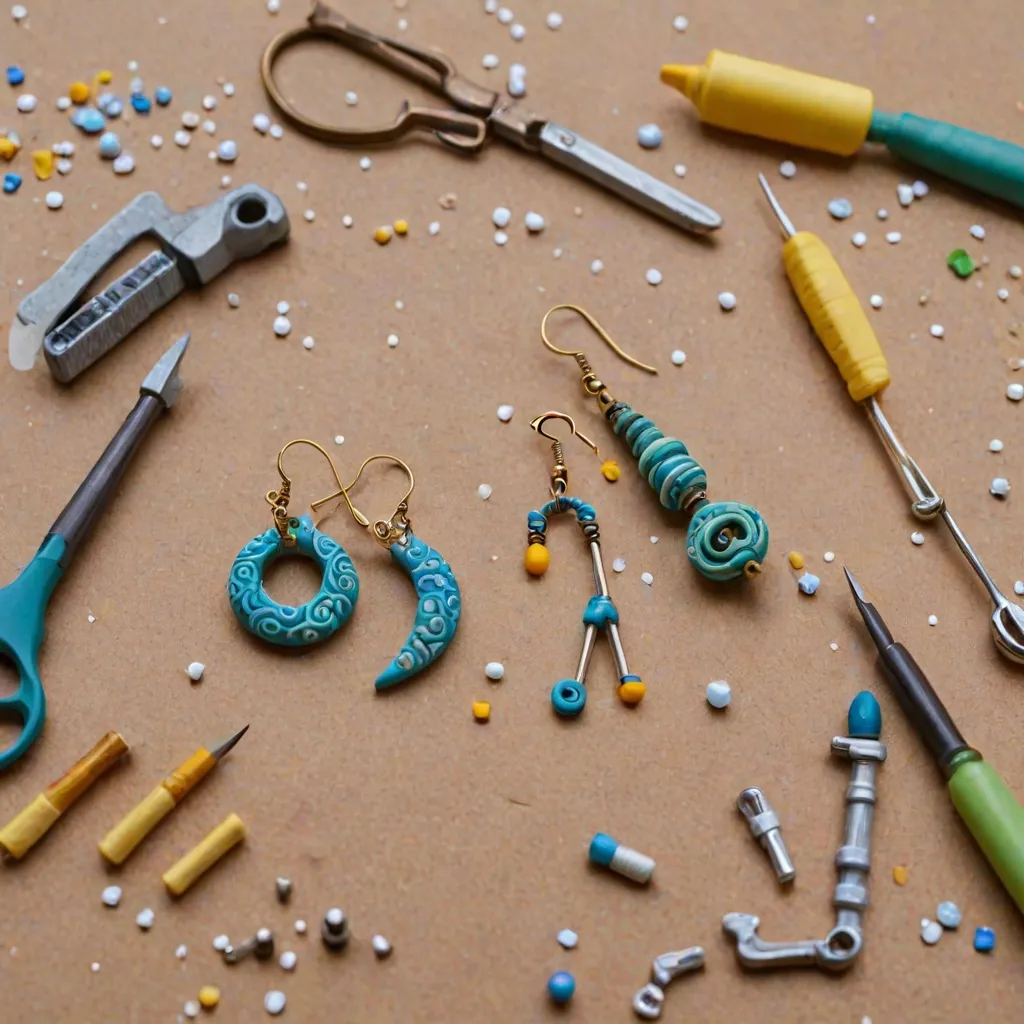 Jak zrobić kolczyki z gliny polimerowej?